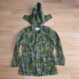 J Crew Camo Utility Jacket